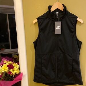 NWT New Balance Black Sleeveless Vest